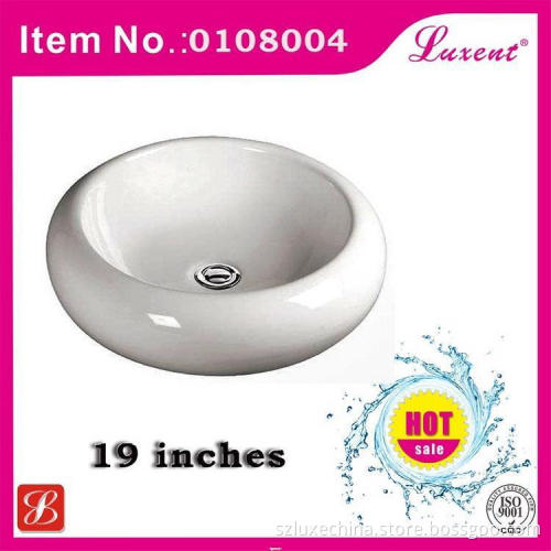 Newest 2015 hottest pedestal artistic basin